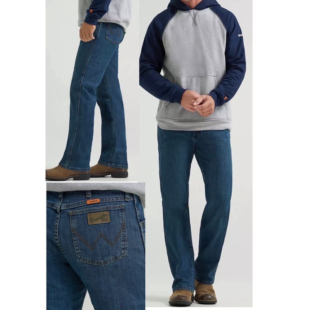 Wrangler FR Jeans Mens 35x33 Blue Advanced Comfort Flame Resistant
CAT2 2112